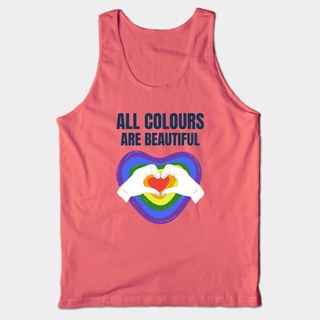 All colours are beautiful Tank Top by MikeNotis